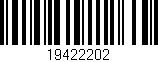 Código de barras (EAN, GTIN, SKU, ISBN): '19422202'