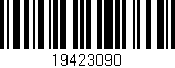 Código de barras (EAN, GTIN, SKU, ISBN): '19423090'