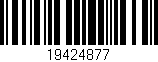Código de barras (EAN, GTIN, SKU, ISBN): '19424877'