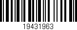 Código de barras (EAN, GTIN, SKU, ISBN): '19431963'