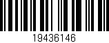 Código de barras (EAN, GTIN, SKU, ISBN): '19436146'