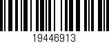 Código de barras (EAN, GTIN, SKU, ISBN): '19446913'
