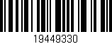 Código de barras (EAN, GTIN, SKU, ISBN): '19449330'