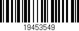 Código de barras (EAN, GTIN, SKU, ISBN): '19453549'