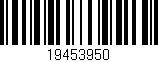 Código de barras (EAN, GTIN, SKU, ISBN): '19453950'
