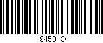 Código de barras (EAN, GTIN, SKU, ISBN): '19453_O'
