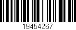 Código de barras (EAN, GTIN, SKU, ISBN): '19454267'