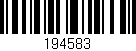 Código de barras (EAN, GTIN, SKU, ISBN): '194583'