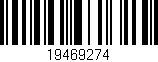 Código de barras (EAN, GTIN, SKU, ISBN): '19469274'