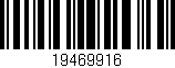 Código de barras (EAN, GTIN, SKU, ISBN): '19469916'