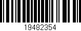Código de barras (EAN, GTIN, SKU, ISBN): '19482354'