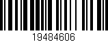 Código de barras (EAN, GTIN, SKU, ISBN): '19484606'