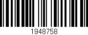 Código de barras (EAN, GTIN, SKU, ISBN): '1948758'