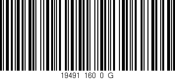 Código de barras (EAN, GTIN, SKU, ISBN): '19491_160_0_G'
