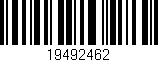 Código de barras (EAN, GTIN, SKU, ISBN): '19492462'