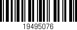 Código de barras (EAN, GTIN, SKU, ISBN): '19495076'