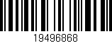 Código de barras (EAN, GTIN, SKU, ISBN): '19496868'
