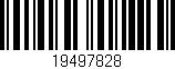 Código de barras (EAN, GTIN, SKU, ISBN): '19497828'