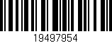 Código de barras (EAN, GTIN, SKU, ISBN): '19497954'