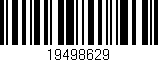 Código de barras (EAN, GTIN, SKU, ISBN): '19498629'