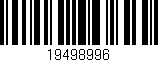 Código de barras (EAN, GTIN, SKU, ISBN): '19498996'