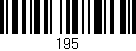 Código de barras (EAN, GTIN, SKU, ISBN): '195'