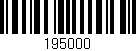 Código de barras (EAN, GTIN, SKU, ISBN): '195000'