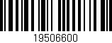 Código de barras (EAN, GTIN, SKU, ISBN): '19506600'