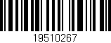 Código de barras (EAN, GTIN, SKU, ISBN): '19510267'