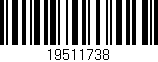 Código de barras (EAN, GTIN, SKU, ISBN): '19511738'