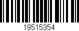 Código de barras (EAN, GTIN, SKU, ISBN): '19515354'