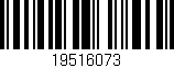 Código de barras (EAN, GTIN, SKU, ISBN): '19516073'