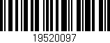 Código de barras (EAN, GTIN, SKU, ISBN): '19520097'