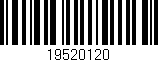 Código de barras (EAN, GTIN, SKU, ISBN): '19520120'
