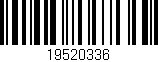 Código de barras (EAN, GTIN, SKU, ISBN): '19520336'