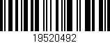 Código de barras (EAN, GTIN, SKU, ISBN): '19520492'