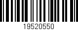 Código de barras (EAN, GTIN, SKU, ISBN): '19520550'