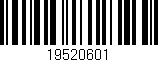 Código de barras (EAN, GTIN, SKU, ISBN): '19520601'