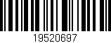 Código de barras (EAN, GTIN, SKU, ISBN): '19520697'