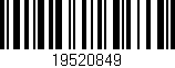 Código de barras (EAN, GTIN, SKU, ISBN): '19520849'
