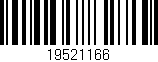Código de barras (EAN, GTIN, SKU, ISBN): '19521166'