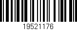 Código de barras (EAN, GTIN, SKU, ISBN): '19521176'