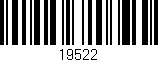 Código de barras (EAN, GTIN, SKU, ISBN): '19522'