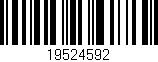 Código de barras (EAN, GTIN, SKU, ISBN): '19524592'