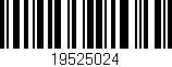 Código de barras (EAN, GTIN, SKU, ISBN): '19525024'
