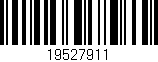 Código de barras (EAN, GTIN, SKU, ISBN): '19527911'