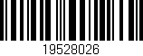 Código de barras (EAN, GTIN, SKU, ISBN): '19528026'