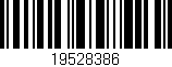 Código de barras (EAN, GTIN, SKU, ISBN): '19528386'