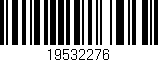 Código de barras (EAN, GTIN, SKU, ISBN): '19532276'