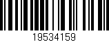 Código de barras (EAN, GTIN, SKU, ISBN): '19534159'